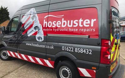 Hosebuster vehicle graphics