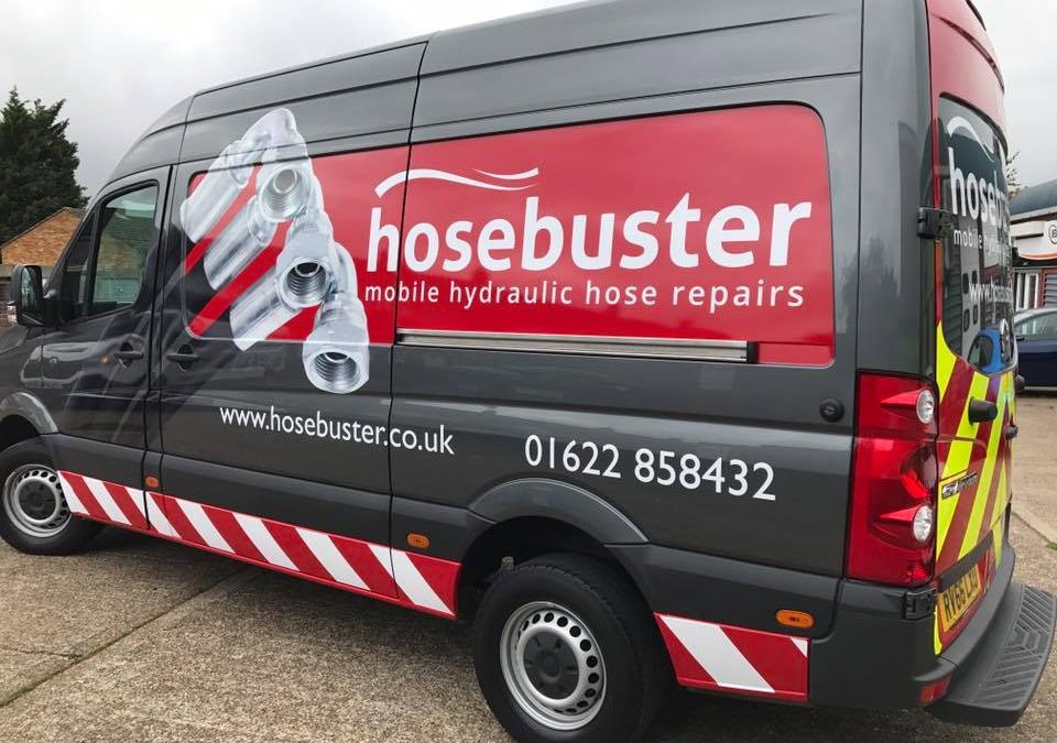 Hosebuster vehicle graphics