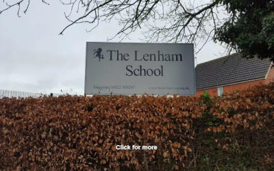 Lenham School and Technology Centre signage